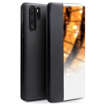 Qialino Smart View Huawei P30 Pro Nahkakotelo