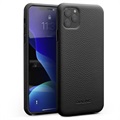 Qialino Textured Series iPhone 11 Pro Nahkainen Suojakuori