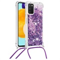 Quicksand Sarjan Samsung Galaxy A03s TPU-Kotelo - Violetti