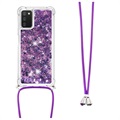 Quicksand Sarjan Samsung Galaxy A03s TPU-Kotelo - Violetti