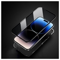 R-Just iPhone 14 Pro Max Magneettikotelo Panssarilasisella - Musta