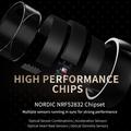R09M Terveysvalvonta Smart Ring - Koko: 19.8mm - Hopea
