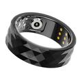 R12M Vedenpitävä Smart Ring - Koko: 21.8mm - Musta