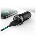 RAVPower RP-PC088 QC3.0 Dual USB Autolaturi - 30W - Musta