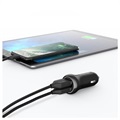 RAVPower RP-PC088 QC3.0 Dual USB Autolaturi - 30W - Musta