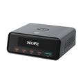 RELIFE Q8 165W GaN-pikalatausasema - 4xUSB-C / 1xUSB-A - harmaa