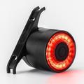 ROCKBROS Q3 Sensing Auto On/Off Polkupyörän valo Bike Taillight Vedenpitävä USB LED-pyöräilyvalo yöajeluun - musta