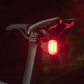 ROCKBROS Q4 Älykäs jarrujen tunnistaminen tärinän tunnistaminen Polkupyörän takavalo Takapyörän valo IPX6 Vedenpitävä pyöräilyvaruste