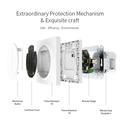 RSH-EU-SD02 Smart WiFi Touch LED-himmenninkytkin - 86x86mm - Valkoinen