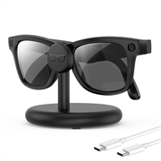 Ray-Ban Meta Wayfarer/Skyler/Headliner/Oakley HSTN latausteline - Musta