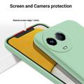 Realme 11/11x Nestemäinen Silikoni Suojakuori - Vihreä