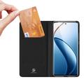 Realme 12 Pro/12 Pro+ Dux Ducis Skin Pro Lompakkokotelo - Musta