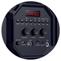 Rebeltec SoundBox 460 Bluetooth-kaiutin RGB: llä - 40W RMS