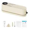 Ladattava kannettava Mini Vacuum Sealer elintarvikkeille - Beige