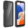 Samsung Galaxy A14/A14 5G Redpepper IP68 Vedenpitävä Suojakotelo - Musta / Kirkas