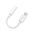 Reekin korkealaatuinen USB-C / 3.5mm sovitin - Valkoinen