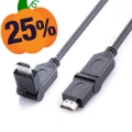 Reekin High Speed HDMI-kaapeli Ethernet - Full HD, 270° - 3m