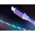 Reekin LED Kelluva RGB MicroUSB-kaapeli - 1m, 2A