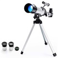 Taittuva Kaukoputki Tripod-jalustalla Aloittelijoille - 90x, 50mm, 390mm