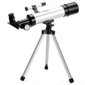 Taittuva Kaukoputki Tripod-jalustalla Aloittelijoille - 90x, 50mm, 390mm