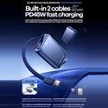 Remax AS-182-45 20000mAh:n varavirtalaturi, USB-C- ja Lightning-kaapelit - 45W
