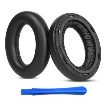 Korvatyynyjen vaihto Sennheiser Momentum 4 - asennustyökalulla - musta