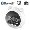 Retro Bluetooth-Kaiutin, jossa LED Herätyskello JKR-8100
