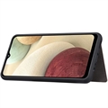 Samsung Galaxy A04s/A13 5G Retro Style Kotelo Lompakolla - Musta