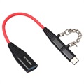 Rexus 2-in-1 USB 2.0 / USB-C & MicroUSB OTG Kaapeliadapteri