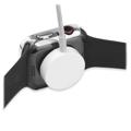 Koristeellinen Tekojalokivi Apple Watch SE (2022)/SE/6/5/4 Kotelo Panssarilasi - 9H sella - 44mm - Hopea