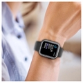 Koristeellinen Tekojalokivi Apple Watch SE (2022)/SE/6/5/4 Kotelo Panssarilasi - 9H sella - 40mm - Musta