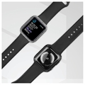 Koristeellinen Tekojalokivi Apple Watch SE (2022)/SE/6/5/4 Kotelo Panssarilasi - 9H sella - 44mm - Musta