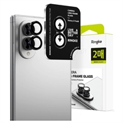 Samsung Galaxy Z Fold8 Ringke Kameralinssin Panssarilasi - 9H - 2 Kpl. - Musta