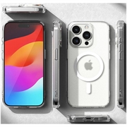iPhone 15 Pro Max Ringke Fusion Magnetic Hybridikotelo - Läpinäkyvä