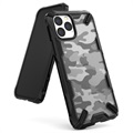 Ringke Fusion X Design iPhone 11 Pro Hybridikotelo - Naamiointi / Mustaas