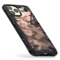 Ringke Fusion X Design iPhone 11 Pro Hybridikotelo - Naamiointi / Mustaas