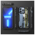Ringke Fusion X Design iPhone 13 Pro Hybridikotelo - Lippubändi / Musta