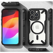 iPhone 15 Pro Max Ringke Fusion X MagSafe Hybridikotelo - Musta