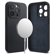 iPhone 15 Pro Max Ringke Liquid Silicone MagSafe Kotelo - Tummansininen