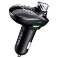 Rock B302 Bluetooth FM-Lähetin / 2xUSB Autolaturi - Musta
