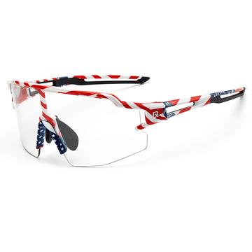 Rockbros fotokromaattiset pyöräilylasit - Amerikan lippu