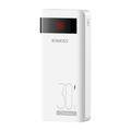 Romoss Sense6PS Pro 30W Power Bank 20000mAh - USB-C, 2x USB-A - valkoinen
