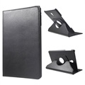 Samsung Galaxy Tab A 10.5 Pyörivä Folio-kotelo - Musta