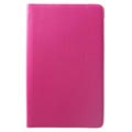Samsung Galaxy Tab A 10.5 Pyörivä Folio-kotelo - Kuuma Pinkki