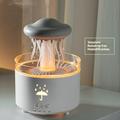 Pyörivä meduusa aromaterapia diffuusori 300ml - 7-värinen LED, kauko-ohjattava ultraääni ilmankostutin