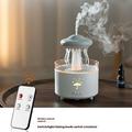 Pyörivä meduusa aromaterapia diffuusori 300ml - 7-värinen LED, kauko-ohjattava ultraääni ilmankostutin