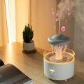 Pyörivä meduusa aromaterapia diffuusori 300ml - 7-värinen LED, kauko-ohjattava ultraääni ilmankostutin