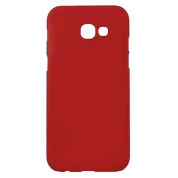 Samsung Galaxy A5 (2017) Kumipinnoitettu Suojakuori - Punainen