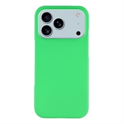 iPhone 17 Pro Kumipäällysteinen Muovikuori - Vihreä