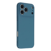 iPhone 18 Pro Max Kumipäällysteinen Muovikuori - Sininen